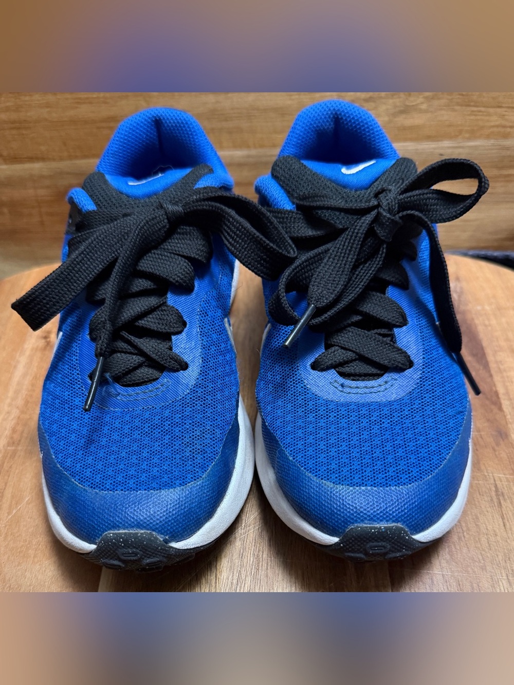 Nike | Boys Royal Blue & Black Running Revolution 7 Sneakers, Size 1